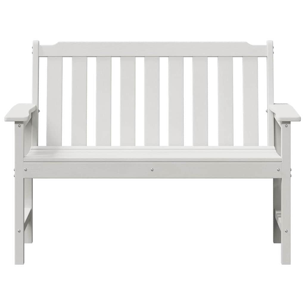 Banco de jardín 120 x 59 x 88 cm HDPE
