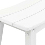 Taburete de bar 2 pcs 52 x 43 x 73,5 cm HDPE