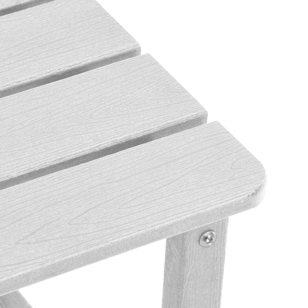 Mesa lateral 38 x 38 x 46 cm Polietileno