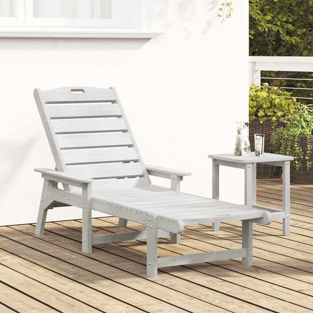 Tumbona 195,5 x 53 x 98,5 cm HDPE