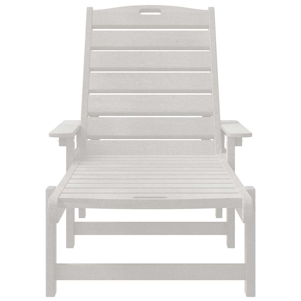 Tumbona 195,5 x 53 x 98,5 cm HDPE