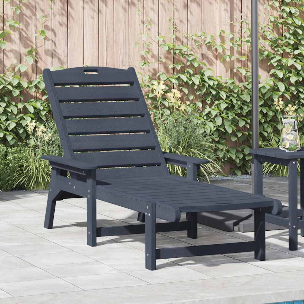 Tumbona 195,5 x 53 x 98,5 cm HDPE