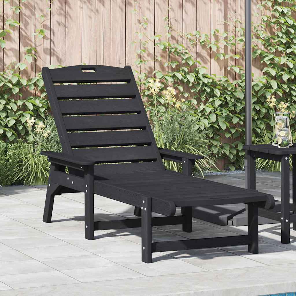 Tumbona 195,5 x 53 x 98,5 cm HDPE