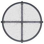 Juego Bistro de Jardín 3 pcs Gris Acero