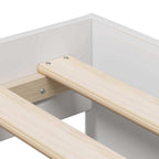 Estructura de cama con cajón 70 x 190 cm Madera contrachapada