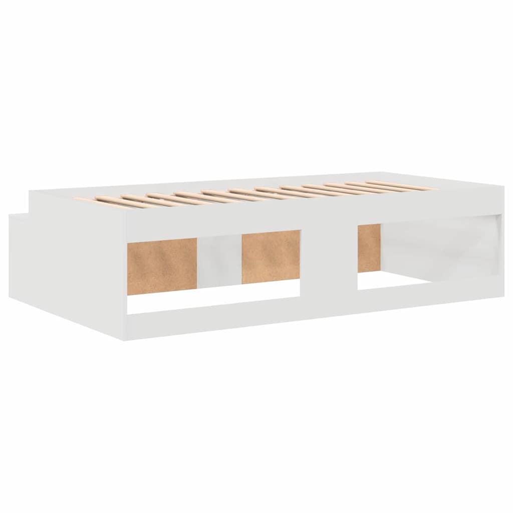 Estructura de cama con cajón 70 x 190 cm Madera contrachapada