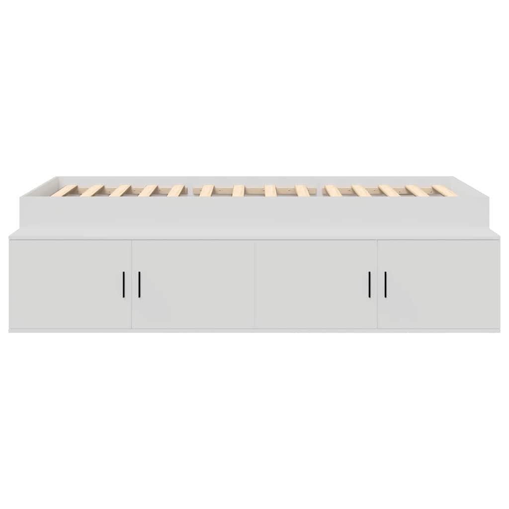Estructura de cama con cajón 70 x 190 cm Madera contrachapada