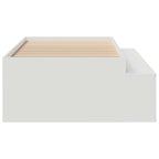 Estructura de cama con cajón 70 x 190 cm Madera contrachapada
