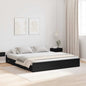 Cama con almacenamiento 120 x 190 cm Madera contrachapada