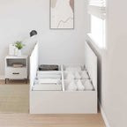 Cama con almacenamiento 80 x 200 cm Madera contrachapada