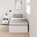 Cama con almacenamiento 90 x 200 cm Madera contrachapada