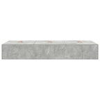 Cama con almacenamiento Gris Concreto 100 x 200 cm