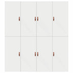 Cama con almacenamiento 200 x 200 cm Madera contrachapada