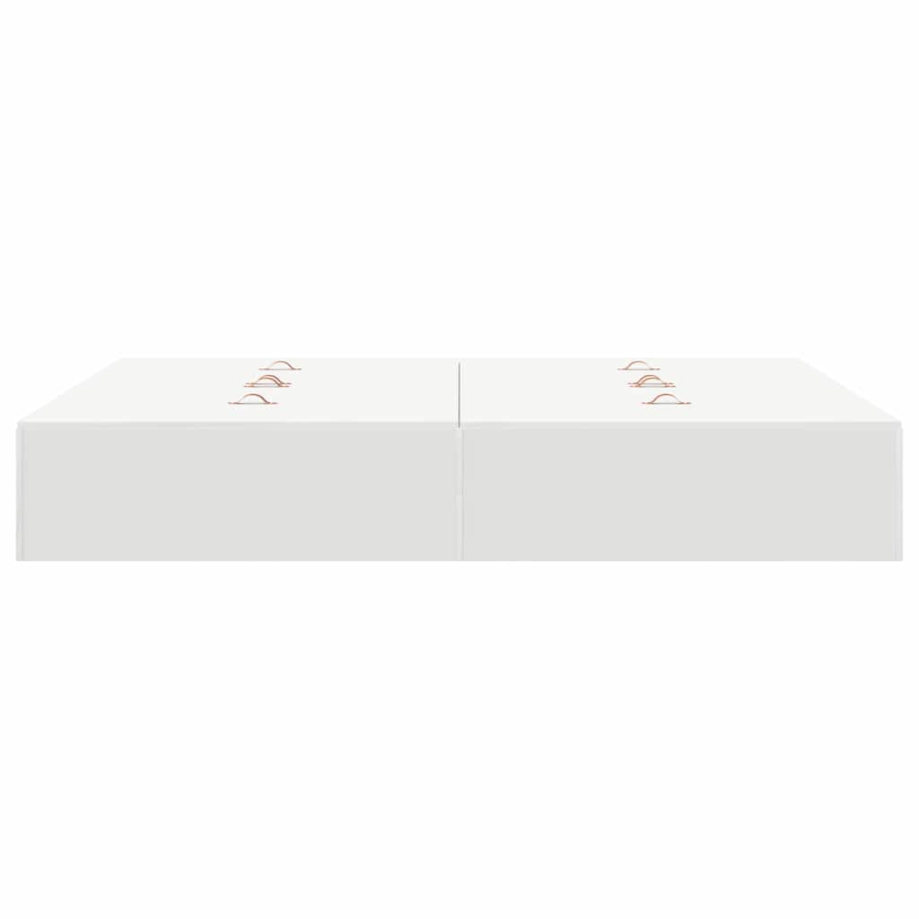 Cama con almacenamiento 140 x 200 cm Madera contrachapada