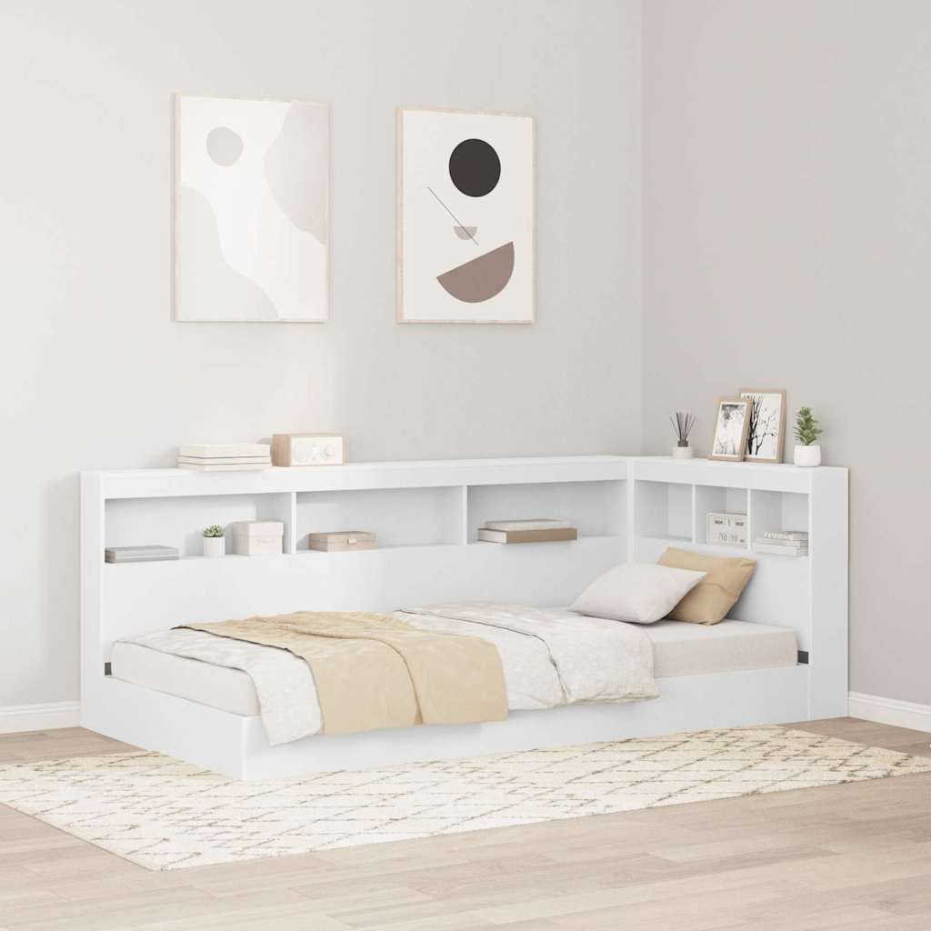 Cabecera de almacenamiento 100 cm Madera contrachapada