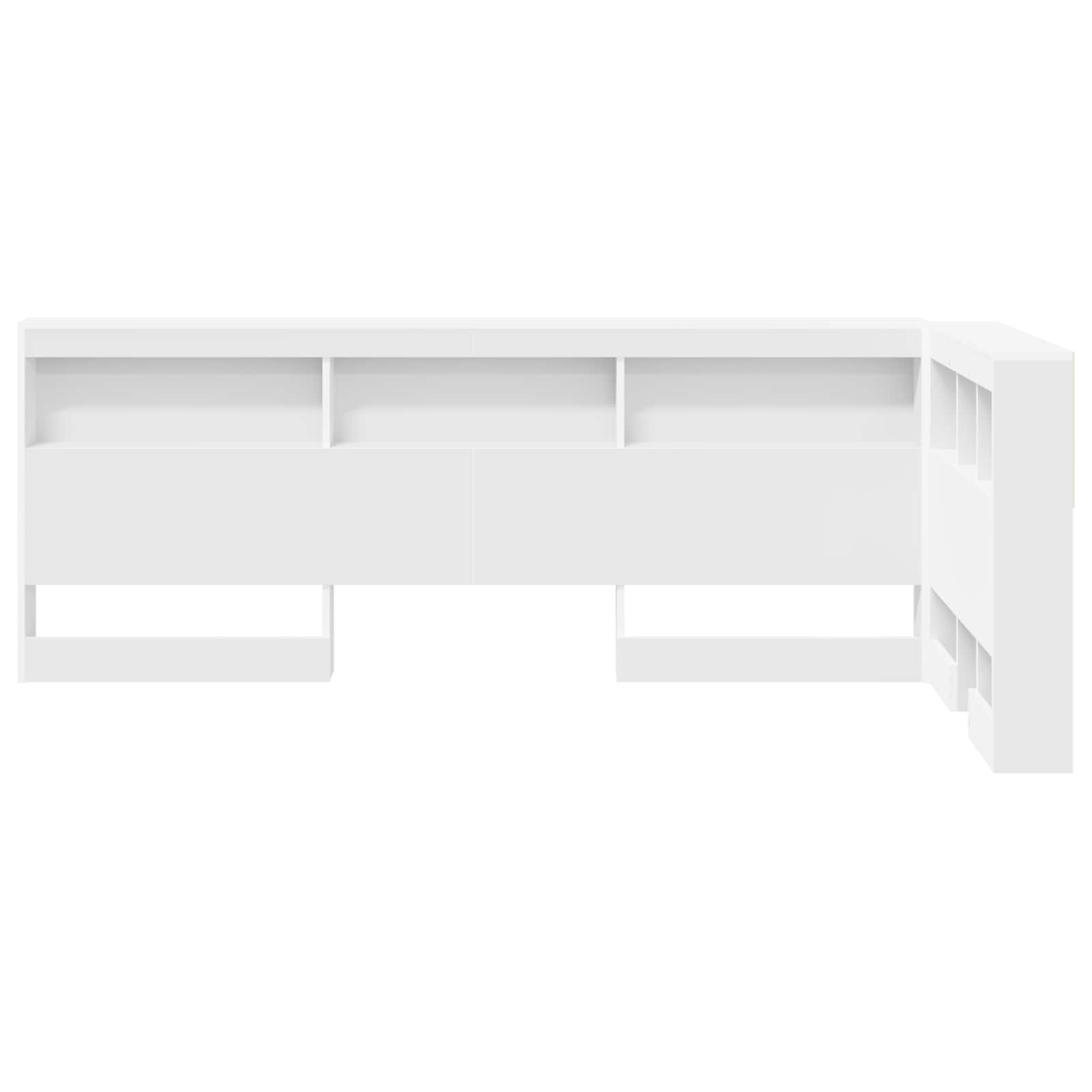 Cabecera de almacenamiento 100 cm Madera contrachapada