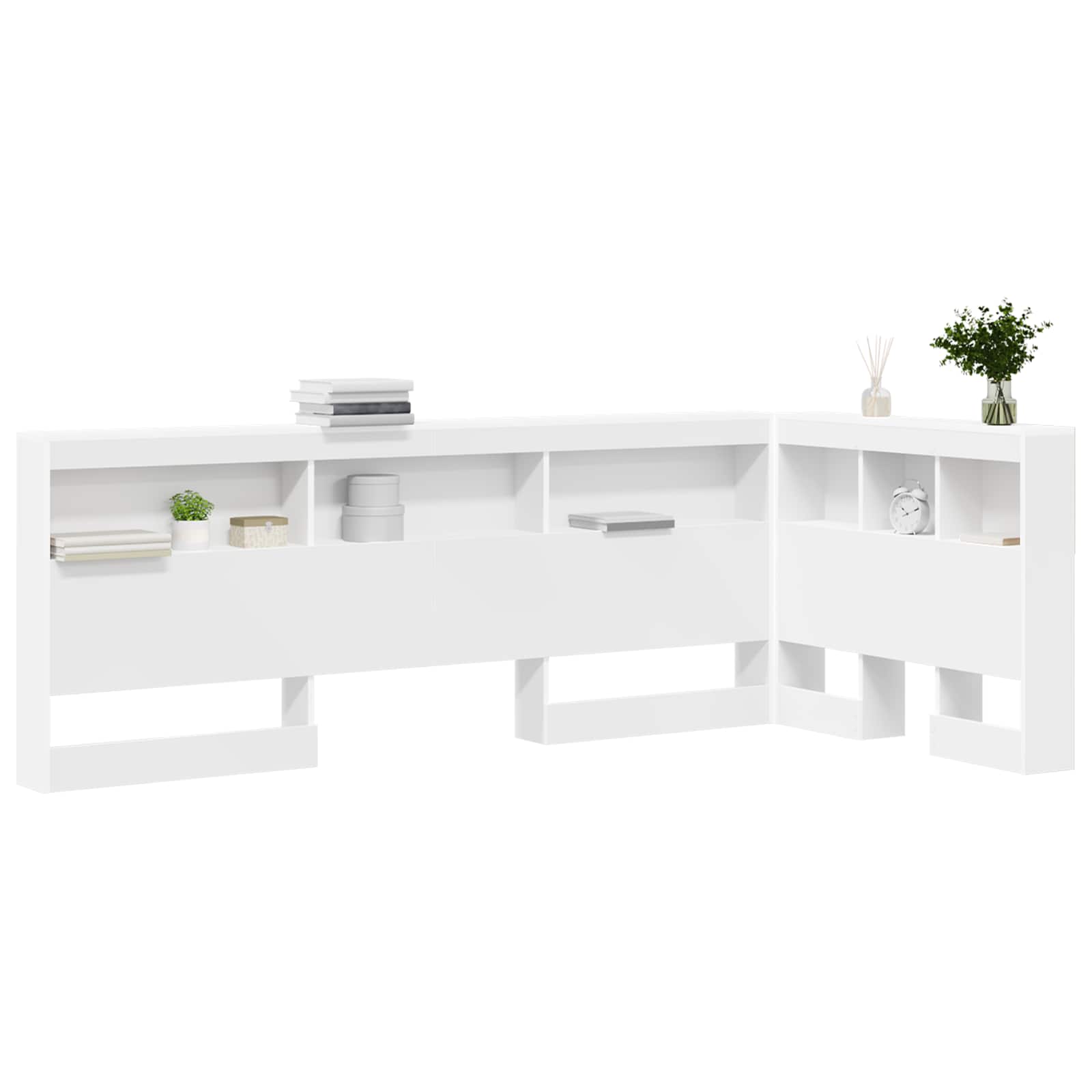 Cabecera de almacenamiento 100 cm Madera contrachapada