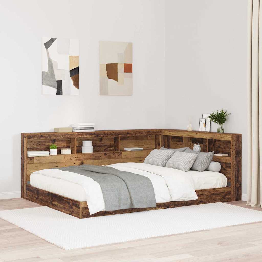 Cabecera de almacenamiento 100 cm Madera contrachapada