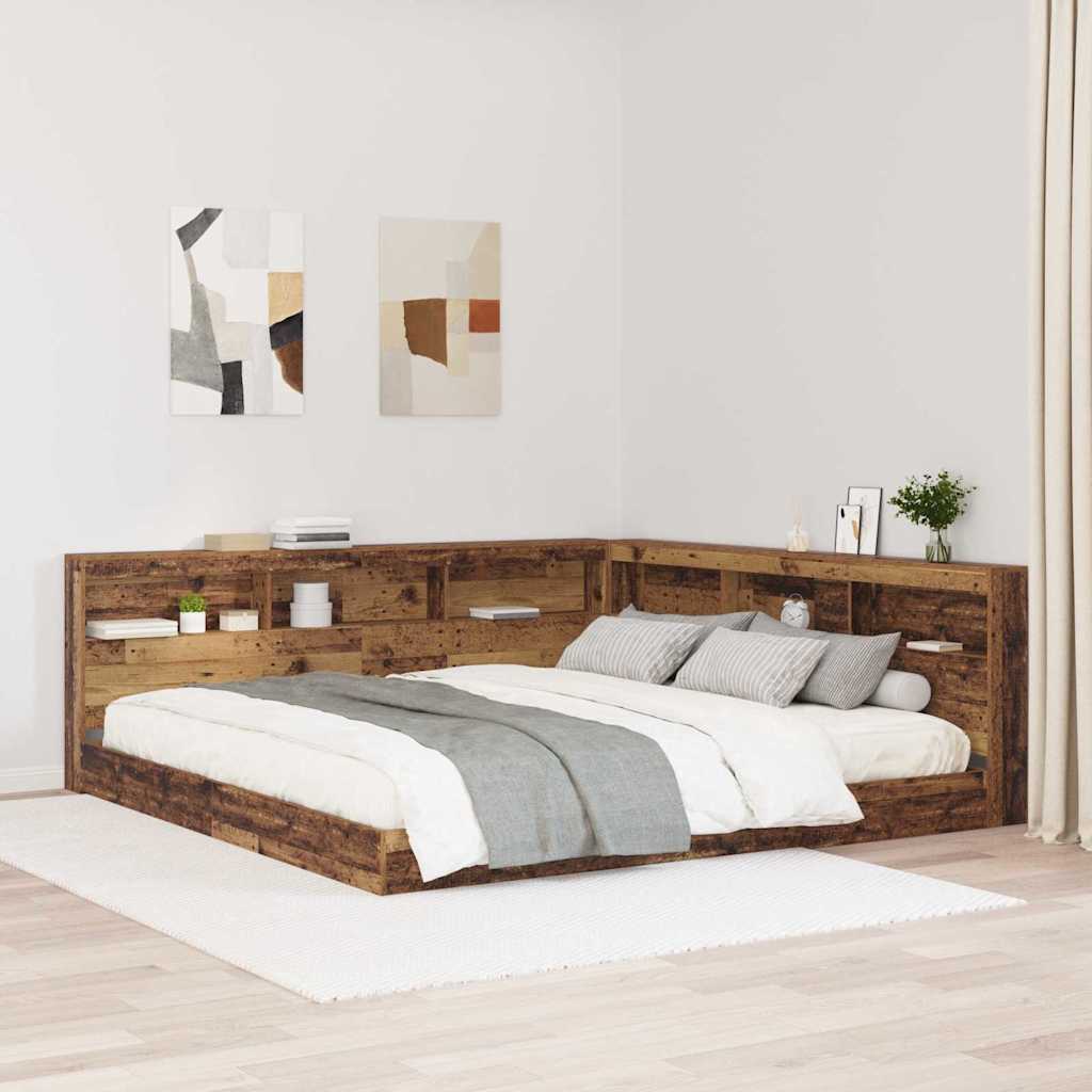 Cabecera de almacenamiento 100 cm Madera contrachapada