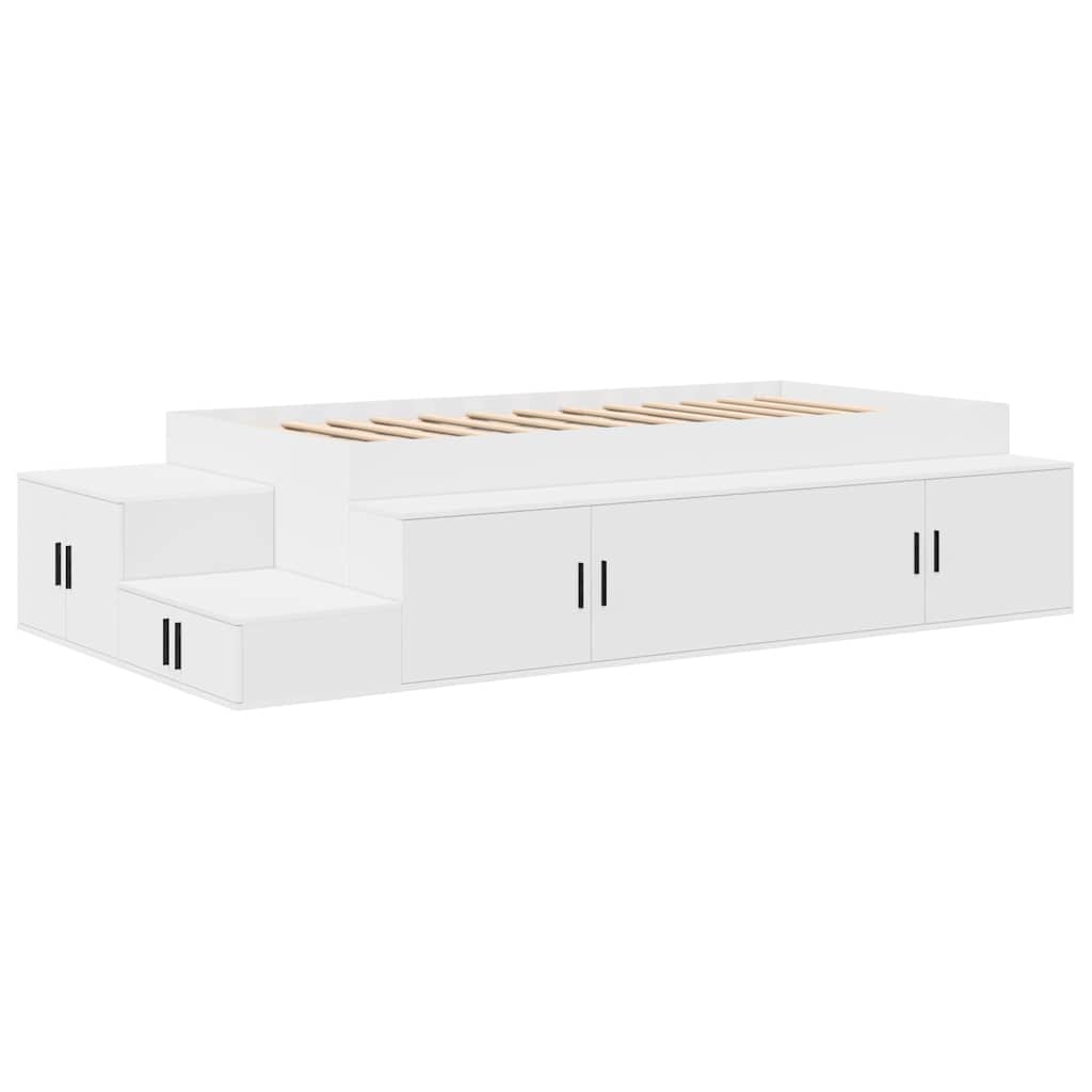 Cama con almacenamiento 75 cm Madera contrachapada