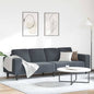 3-piece Living Room Sofa, Blue, 250 x 188 x 76 cm