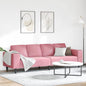 3-piece Living Room Sofa, Blue, 250 x 188 x 76 cm