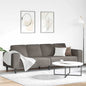 Sofá Amarelo Claro 250 x 188 x 76 cm Tecido Cotelê