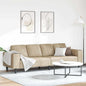 3-piece dark gray living room sofa set