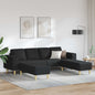 Living Room Sofa 3 pcs Cream Polyester