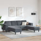 3-piece Living Room Sofa, Blue, 250 x 188 x 76 cm
