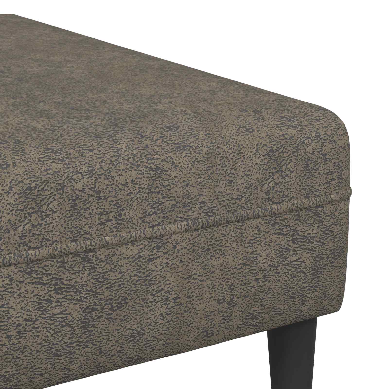 Sofá de sala 3 pcs Gris oscuro