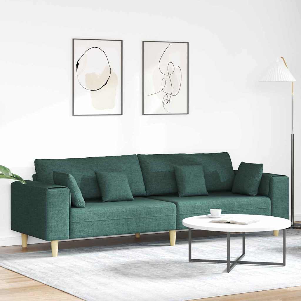 Sofá 3 peças Cinzento Nuvem 250 x 188 x 76 cm tecido