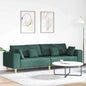 Sofá 3 peças Cinzento Nuvem 250 x 188 x 76 cm tecido