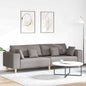 Sofá 3 peças Cinzento Nuvem 250 x 188 x 76 cm tecido