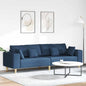 Sofá 3 peças Cinzento Nuvem 250 x 188 x 76 cm tecido