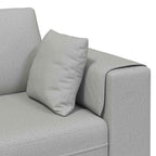 Sofá 3 pcs Gris Nube 250 x 188 x 76 cm tela