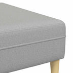 Sofá 3 pcs Gris Nube 250 x 188 x 76 cm tela