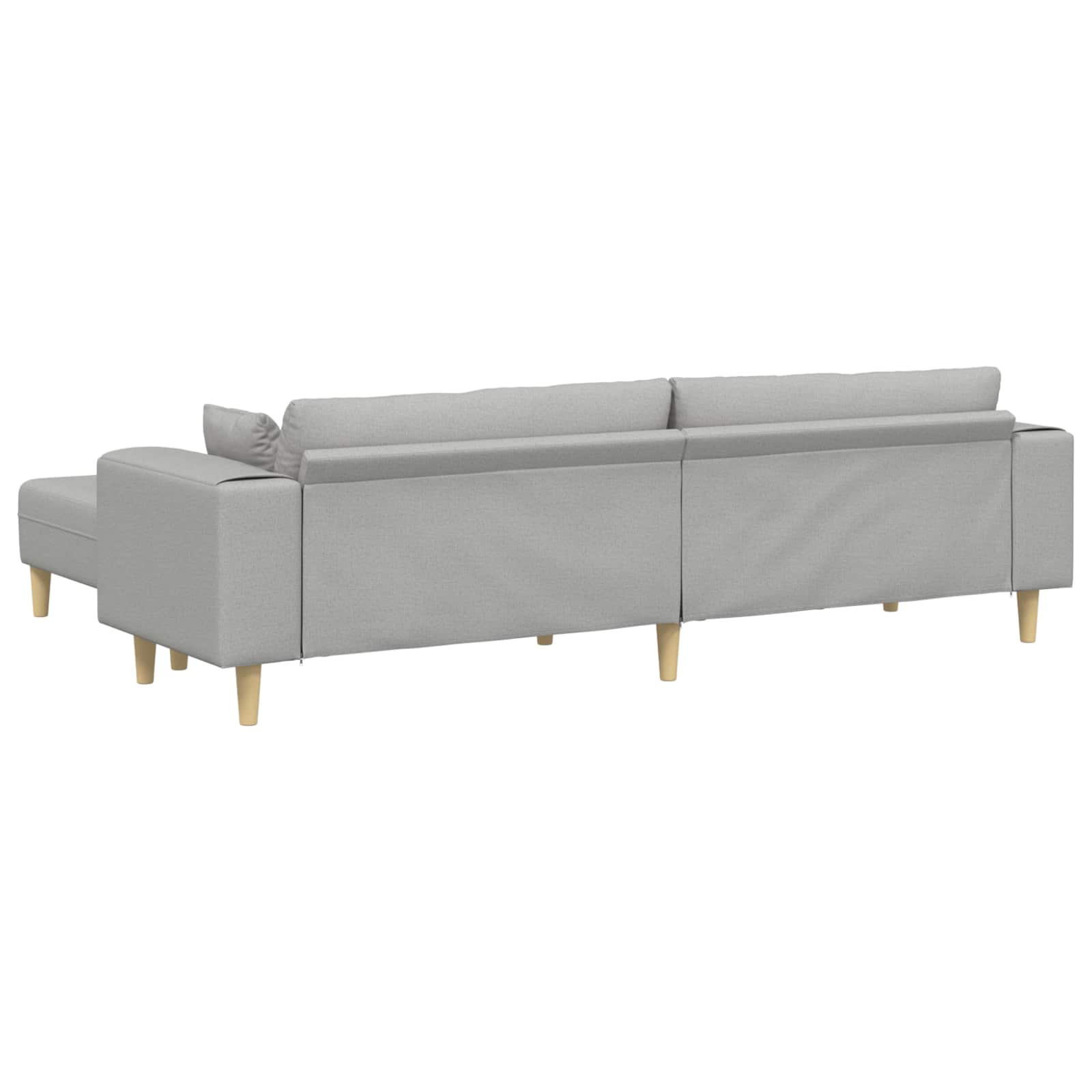 Sofá 3 pcs Gris Nube 250 x 188 x 76 cm tela