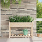 Vaso de Jardim com Prateleira Bege 115 x 59 x 76,5 cm