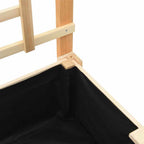 Macetero de Jardín Beige 71 x 38 x 152 cm Madera de Pino Sólido