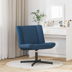 Silla giratoria Azul 63 x 75 x 76 cm tela