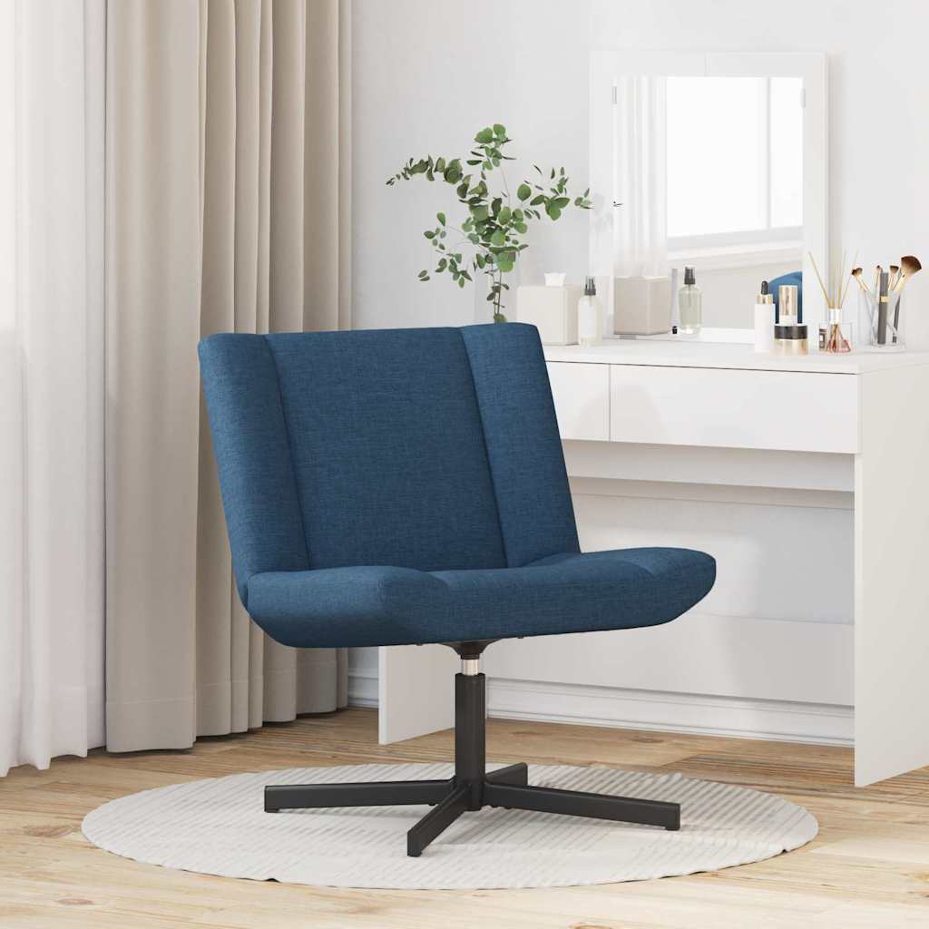 Silla giratoria Azul 63 x 75 x 76 cm tela