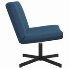 Silla giratoria Azul 63 x 75 x 76 cm tela