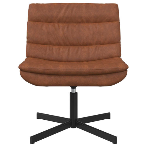 Cadeira Giratória Castanha 63 x 75 x 76 cm PU antigo