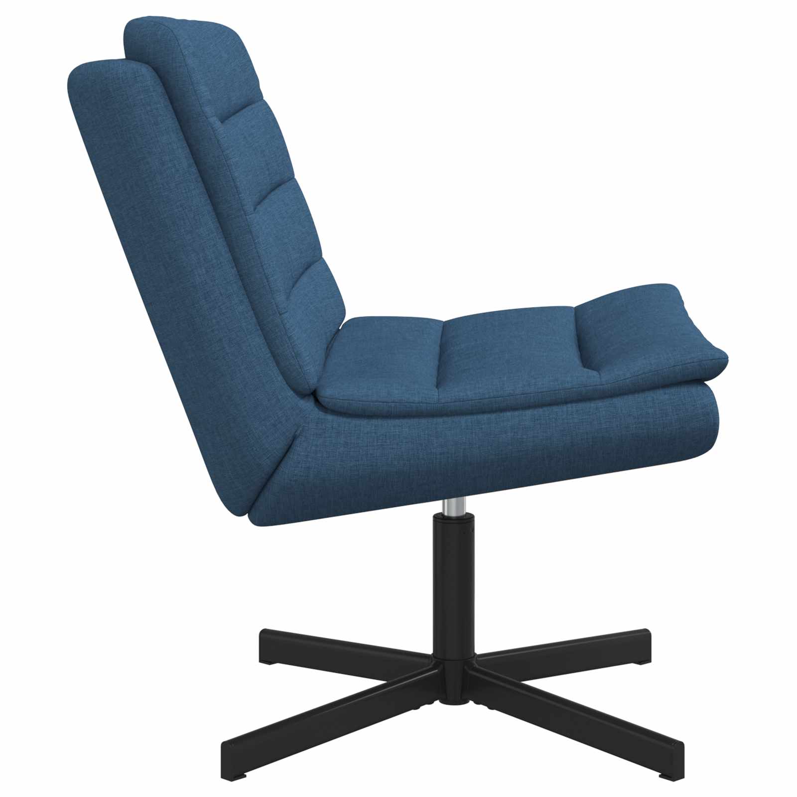 Silla giratoria Azul 63 x 75 x 76 cm tela