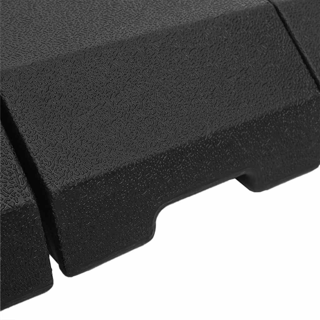 Base para Paraguas de Brazo Oscilante Negro 98 x 98 x 98 cm