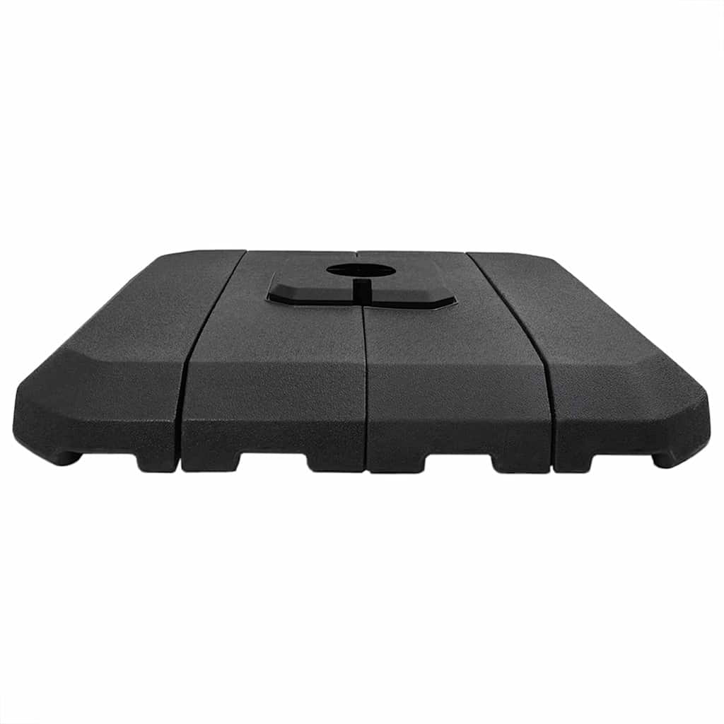 Base para Paraguas de Brazo Oscilante Negro 98 x 98 x 98 cm