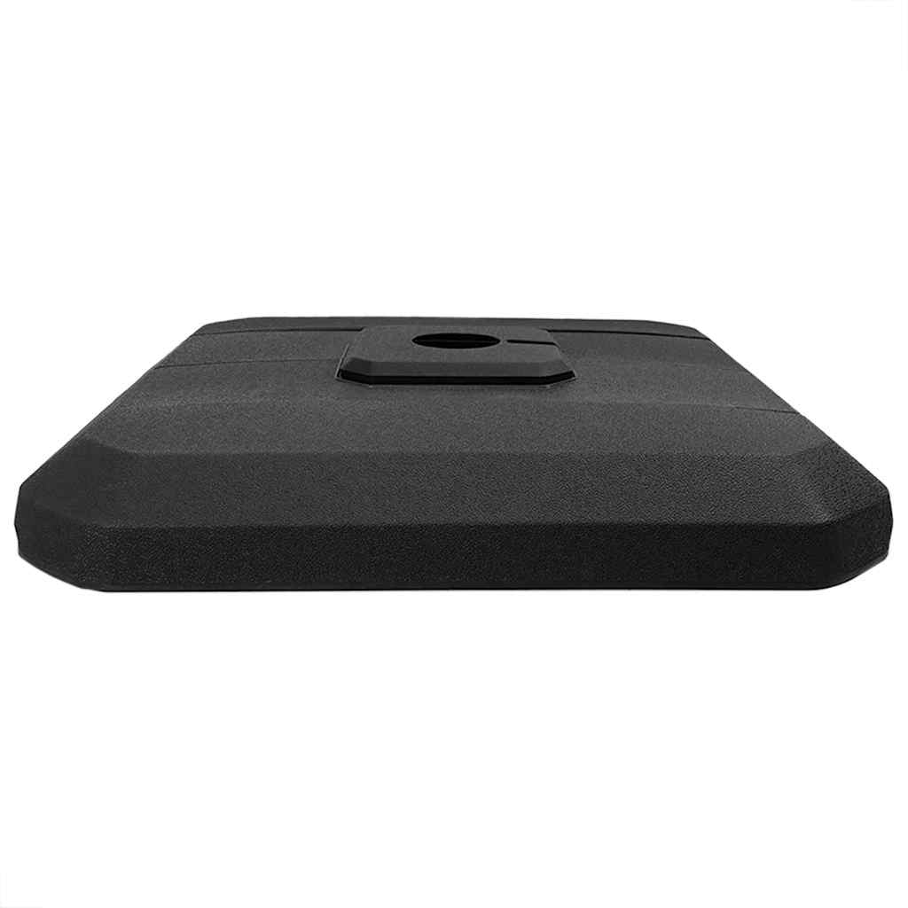 Base para Paraguas de Brazo Oscilante Negro 98 x 98 x 98 cm