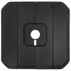 Base para Paraguas de Brazo Oscilante Negro 98 x 98 x 98 cm