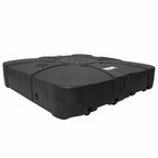 Base para Paraguas de Brazo Oscilante Negro 86 x 86 x 19 cm